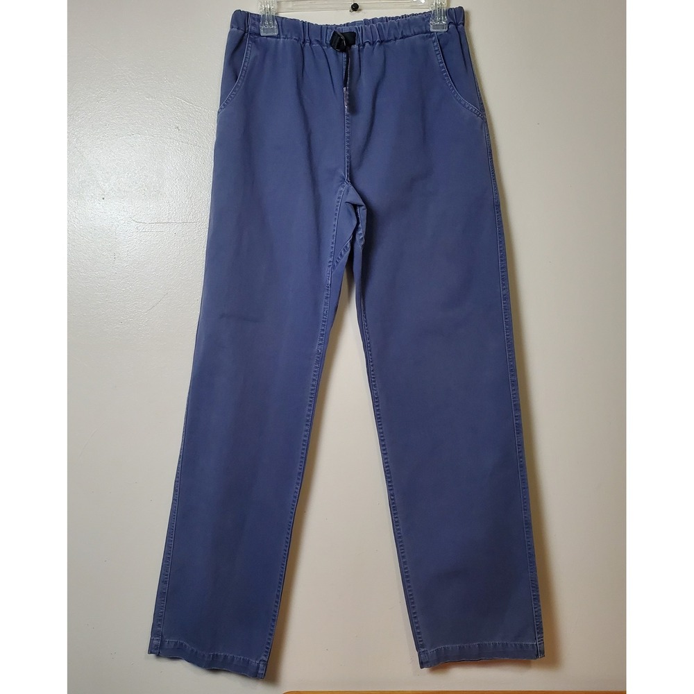 Gramicci Blue Belted Pants Hiking Outdoor Gorpcore Small 33 Length Pull On